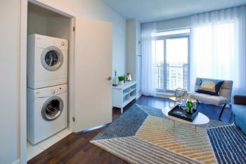 In-suite laundry